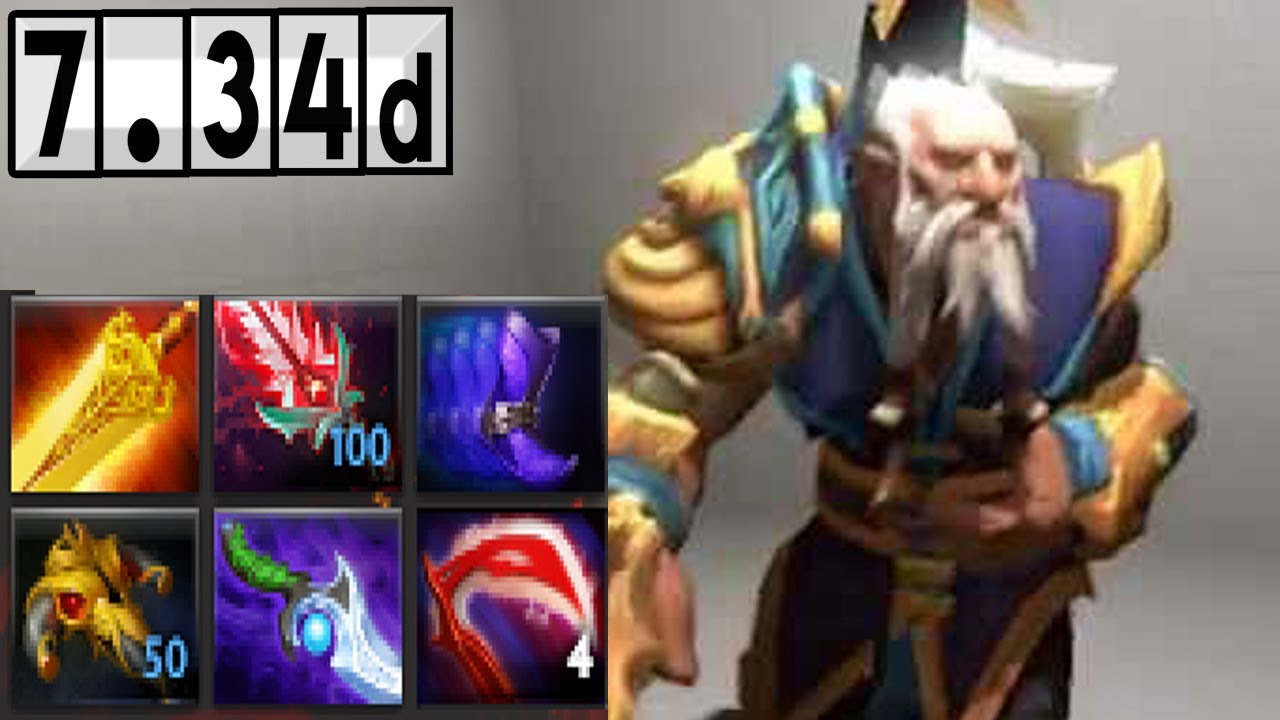 Lone Druid - What it is?? [Match Gameplay Dota 2] 7.34d