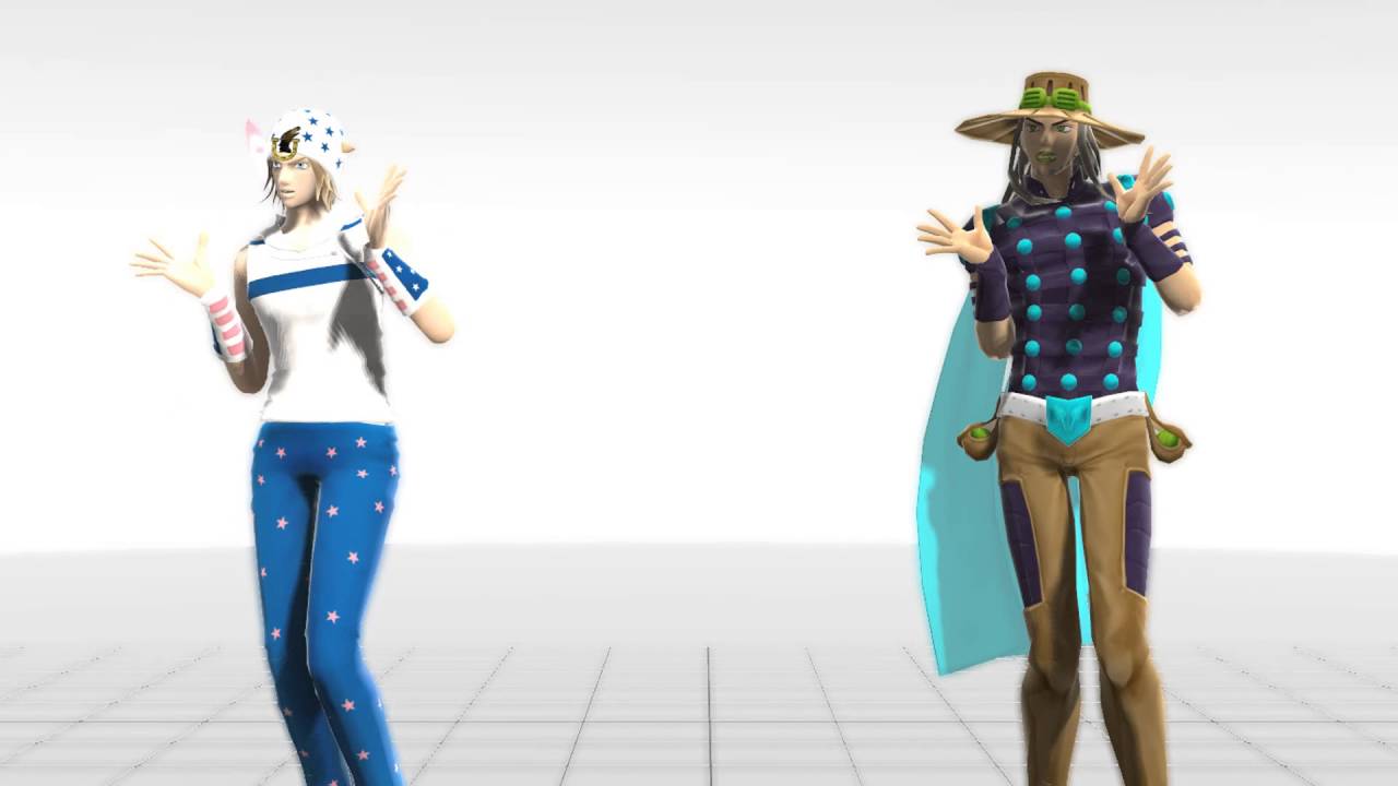 [죠죠 MMD] Hi-Fi Raver [Jojo MMD] [ジョジョ MMD]