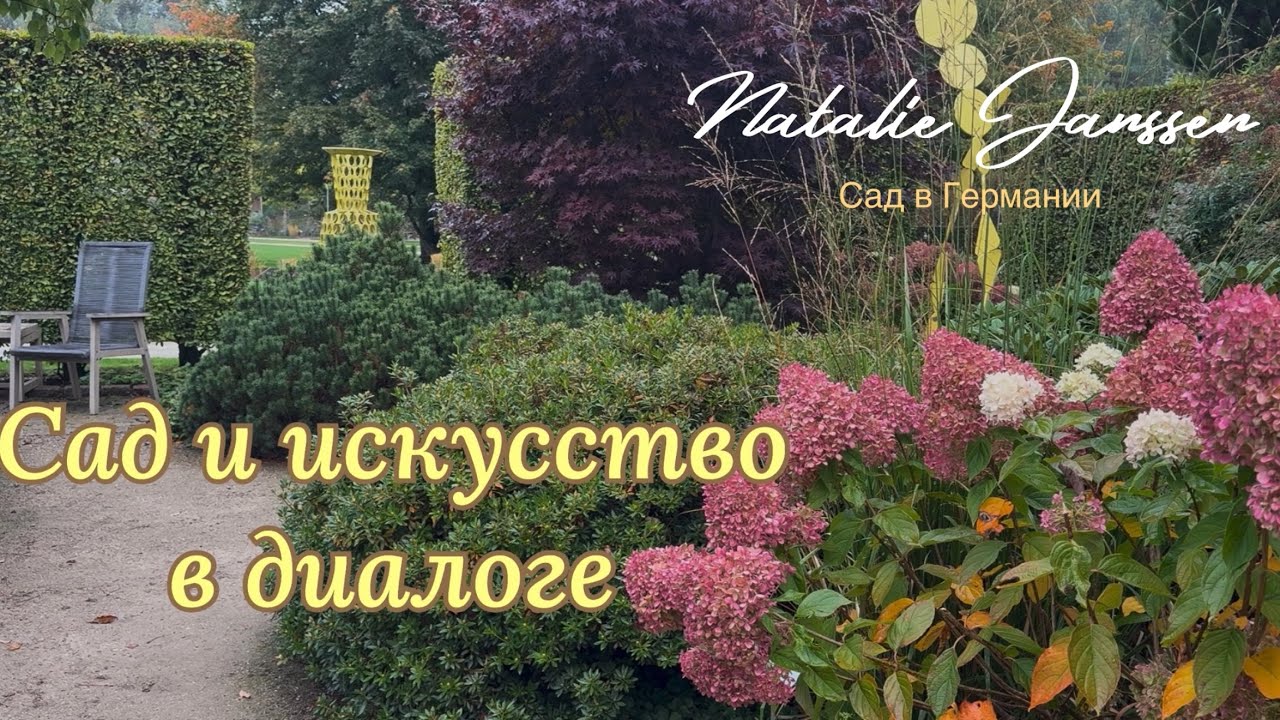 Моносад, где говорят краски: рододендрон, гортензия и клён 🍁 Park der Gärten 🍁 Выставочные сады  🍁 