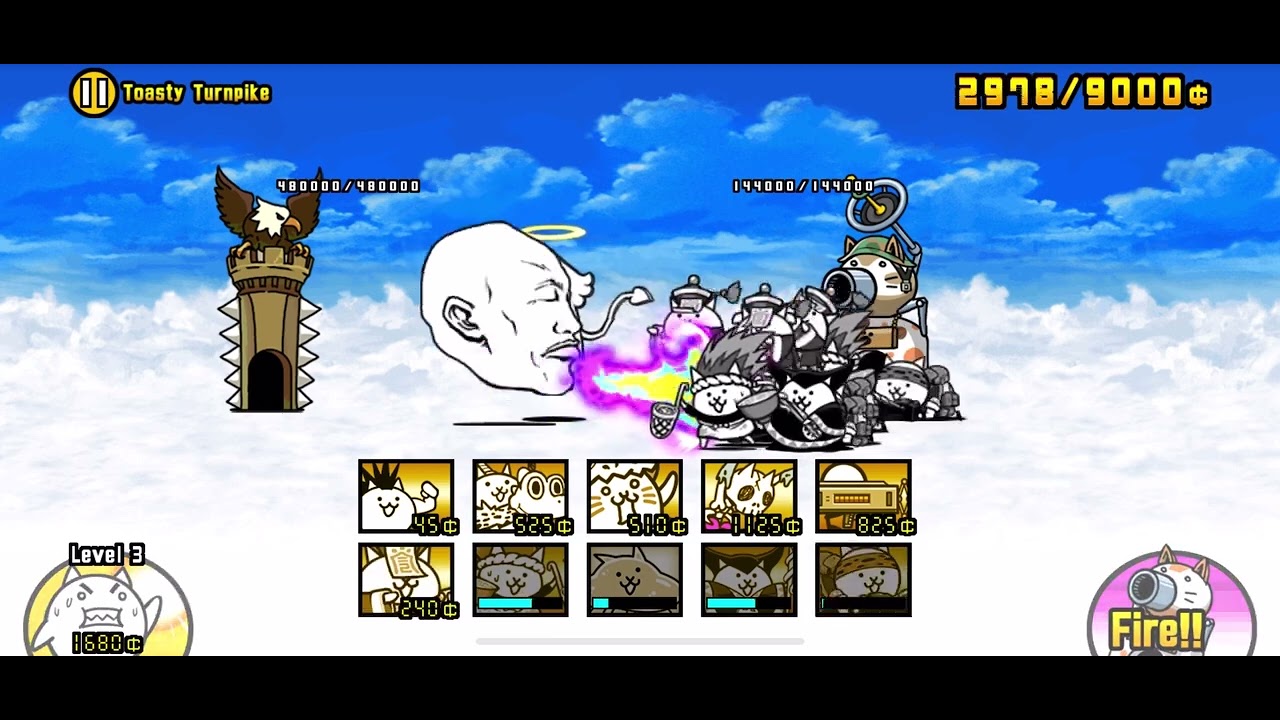 The Battle Cats - Toasty Turnpike (4 Star)