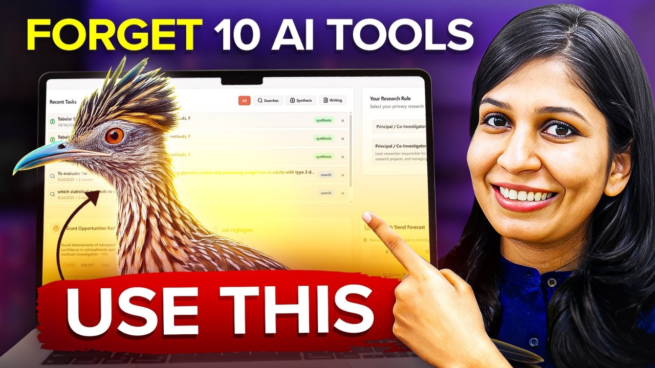 No need of 10 Research AI tools - USE THIS!