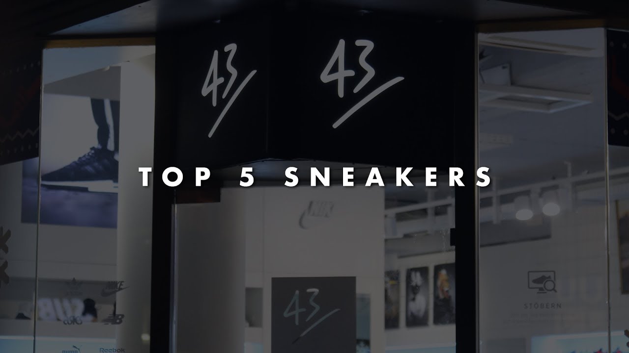 Sneakerjagers Top 5 // 43einhalb Frankfurt