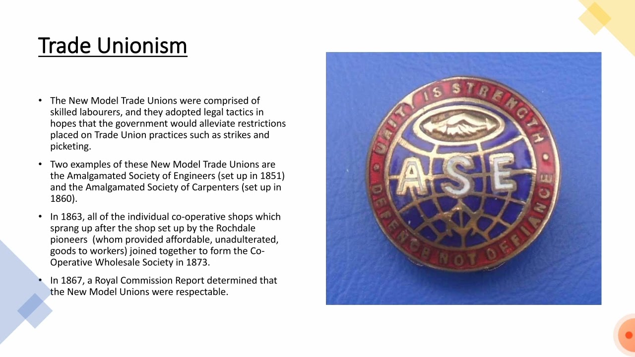 A level History Popular Protest (Trade Unionism)