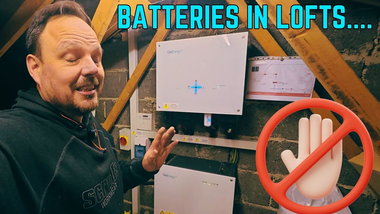 Batteries in lofts are BANNED !!! Really? Lets do some maintenance and show the issues