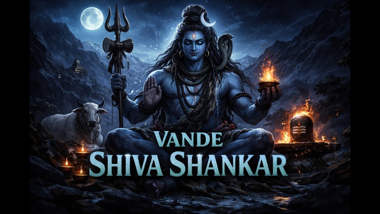 Vande Shivam Shankar 🔱 | English Shiva Song for Every Mahadev Bhakt | Har Har Mahadev