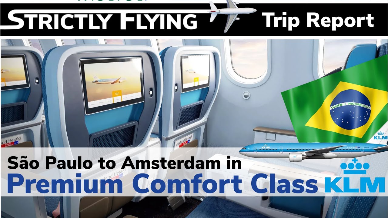 KLM Premium Comfort l São Paulo to Amsterdam l November 2024
