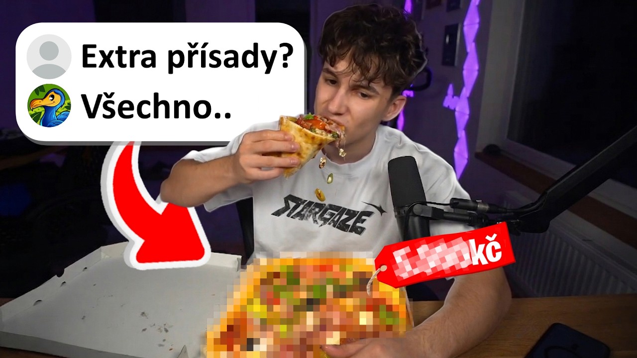 Objednal jsem Pizzu se V&scaron;&iacute;m..