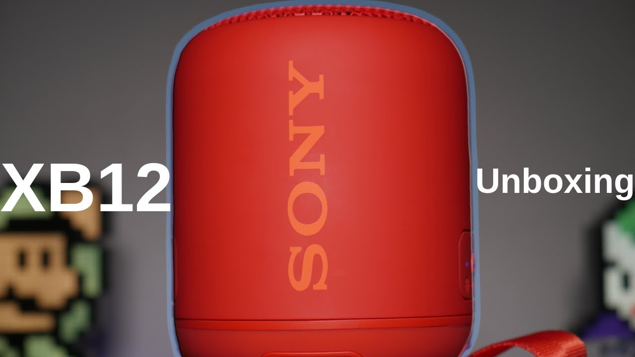 Bocina Sony SRS-XB12 Unboxing y Review!(2019)