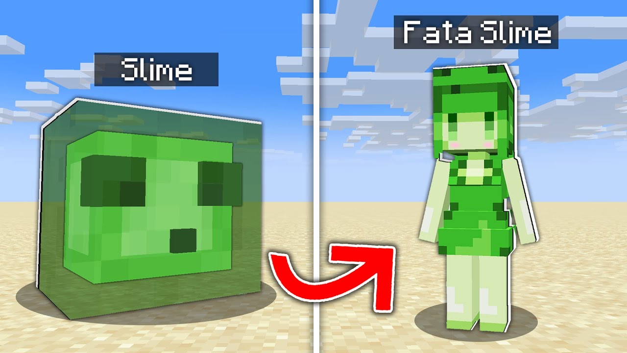 Mobii din Minecraft Daca Erau FETE