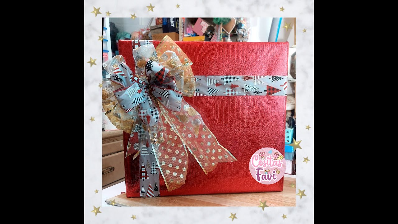 Disfraz caja de Regalo 1/2