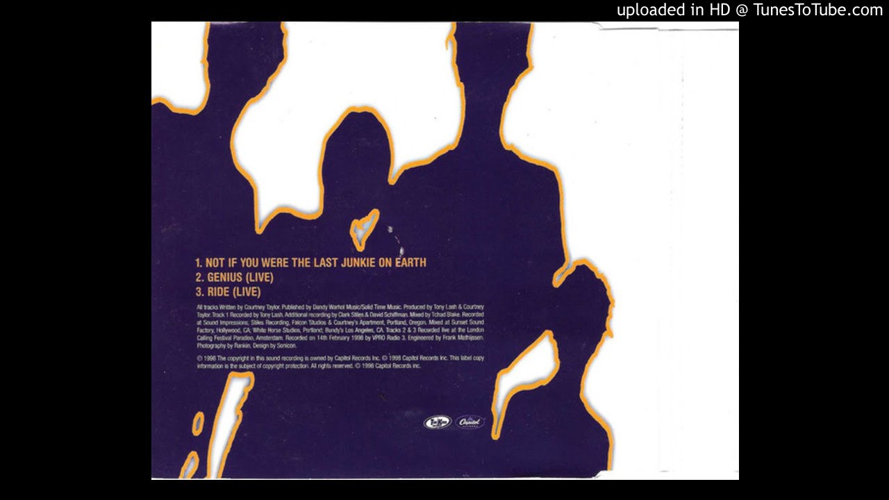 The Dandy Warhols - Genius (Live London Calling Amsterdam 1998)