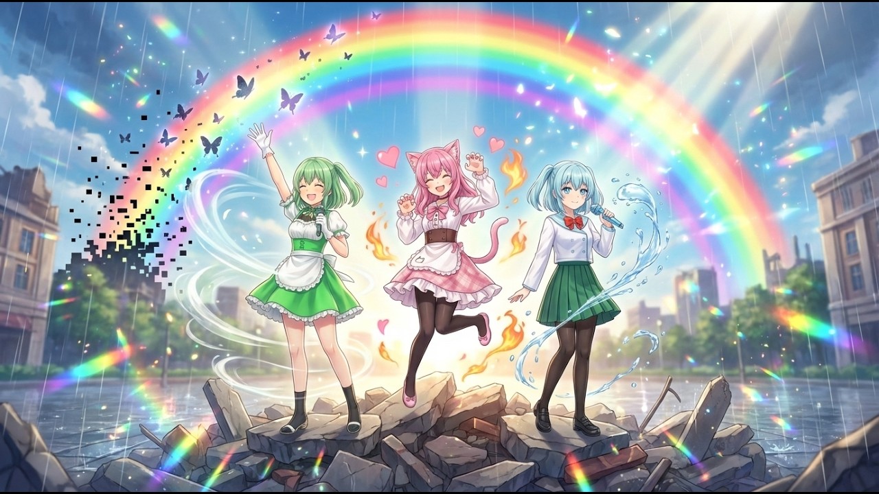 【SunoAI】ERRORS　メドレー【少年少女大戦】