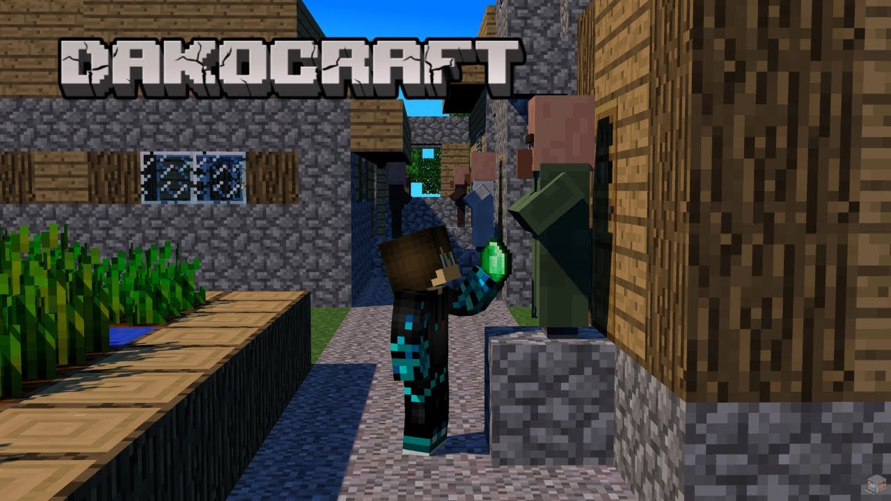 Pueblos muy grandes en....MINECRAFT #14
