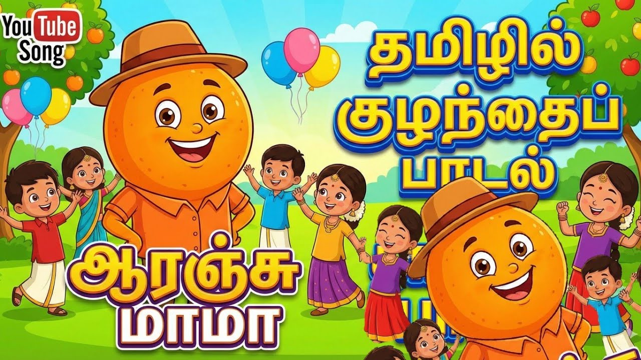 Orange Mama Kids Song | Kids 4K animated song | kidusworld365 | Kids learning song | Kids Rhymes 