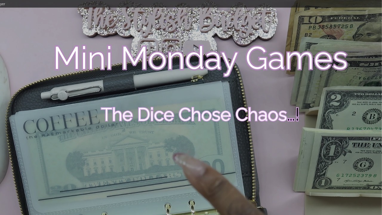 Mini Monday|Playing Debt Binder Games to Pay Down My Balance #cashstuffing #budgeting #savingsgames