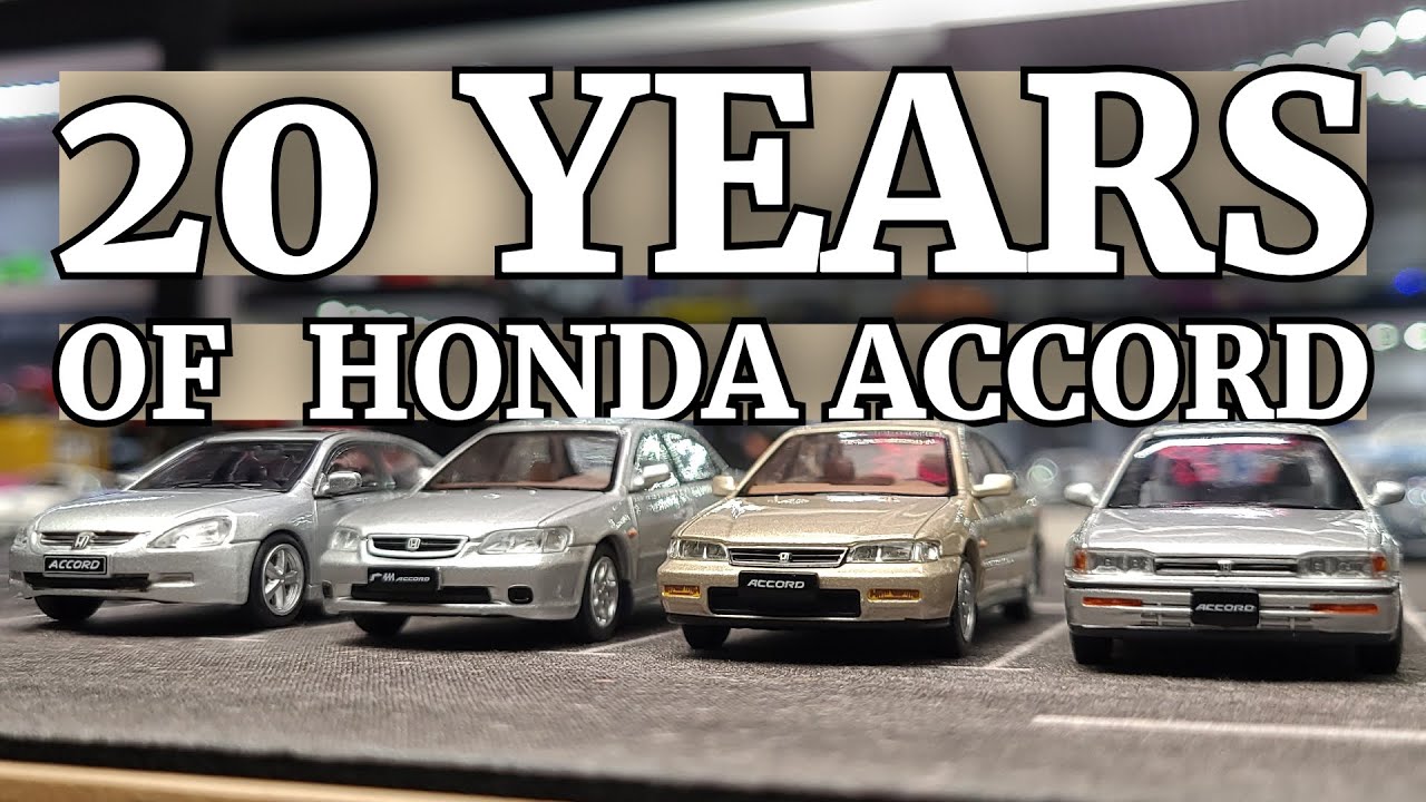 Honda Accord в масштабе 1/64 от XCARTOYS и Diecast Team.
