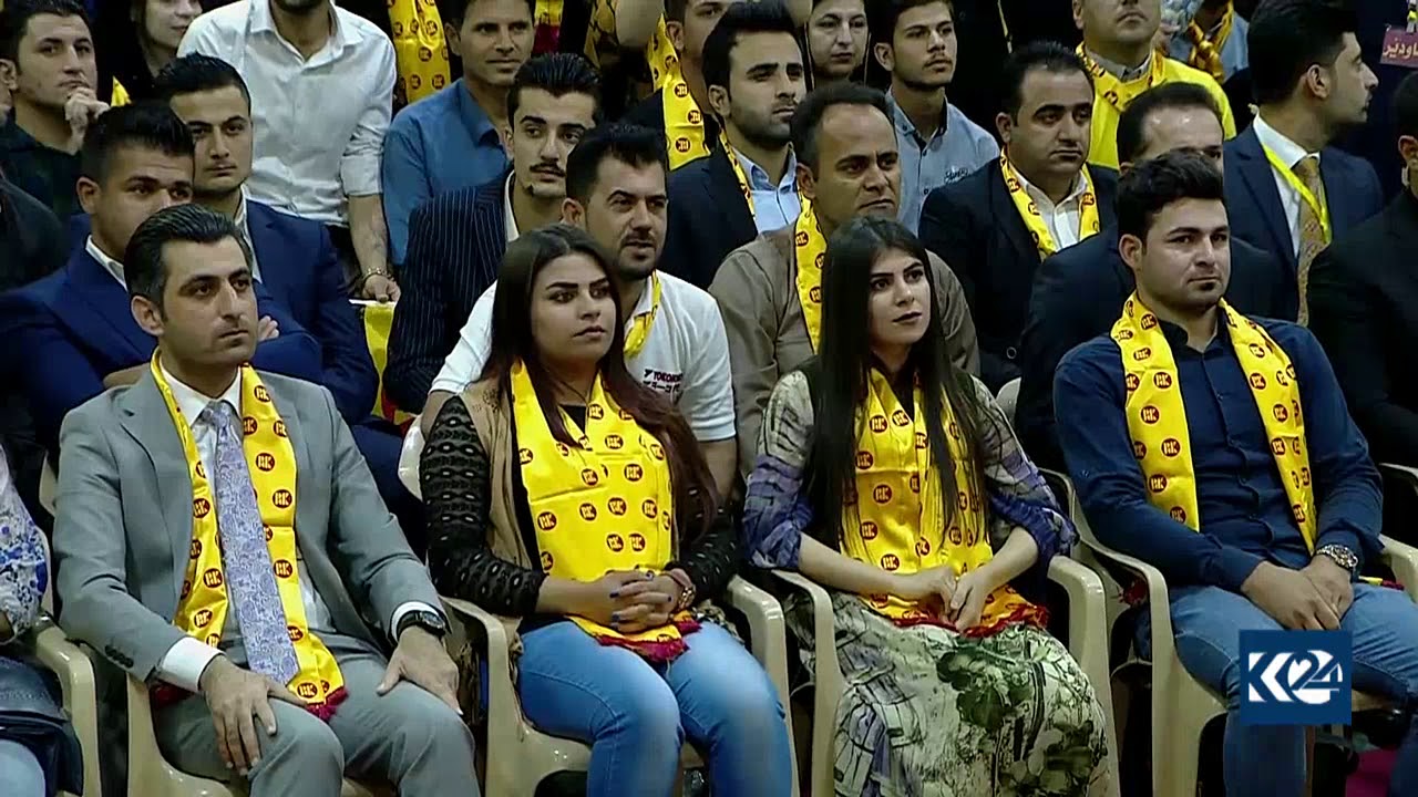 Masrour barzaniوتاری مه‌سروور بارزانى له كه‌مپينى پاڵپشتى قوتابيان و لاوانى هه‌ولێر له ليستى پارتى