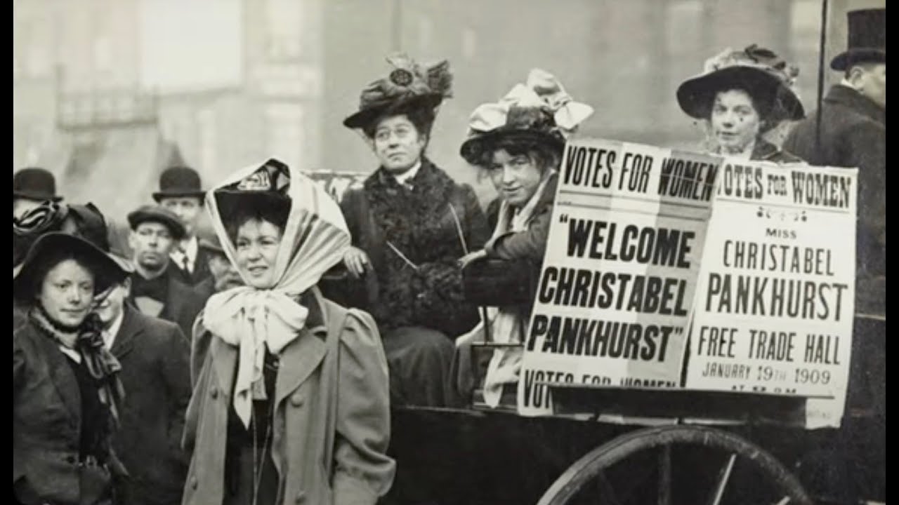 Suffragettes and votes for women