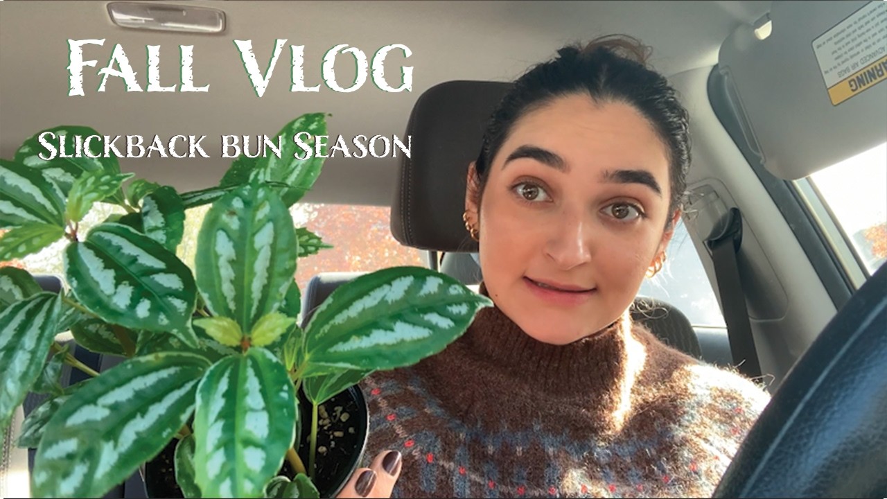 COLLEGE VLOG | Morning Routine, Fall Break, Plant Shopping