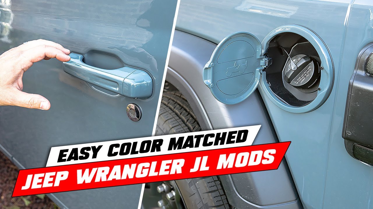 EASY Color Matched Jeep Wrangler JL Mods