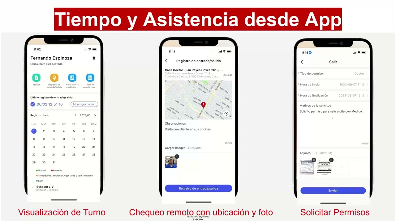 HikConnect Teams   Tiempo y Asistencia en la Nube con Checadas desde Smartphone
