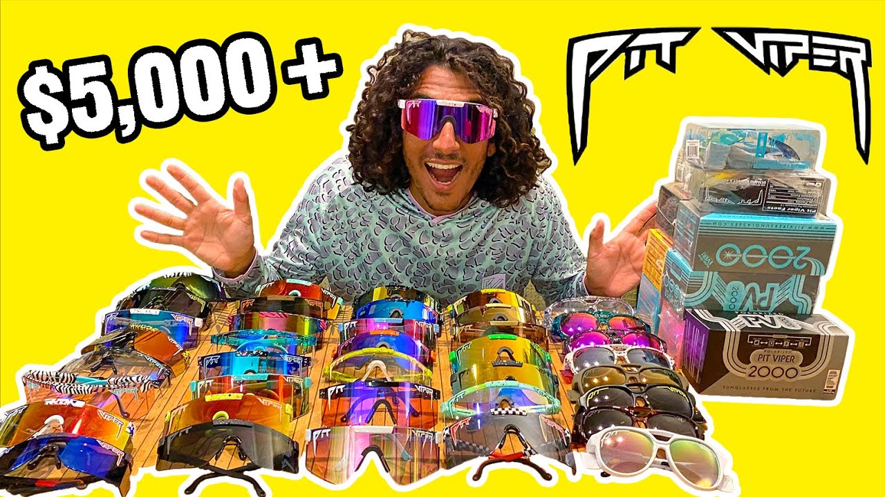 Ultimate Pit Viper Collection Review! (2000's vs Originals vs Double Wide)