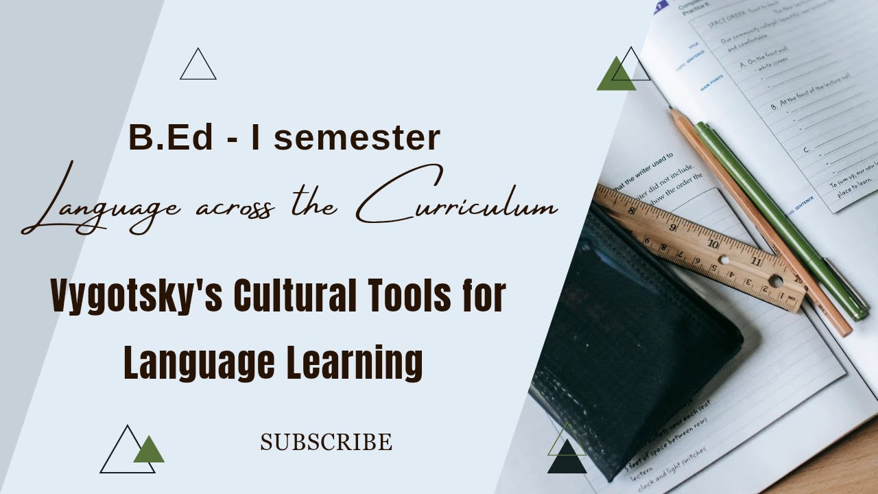 Vygotsky's Cultural Tools for Language Learning /B.Ed-I sem Tamil#languageacrossthecurriculum #tnteu