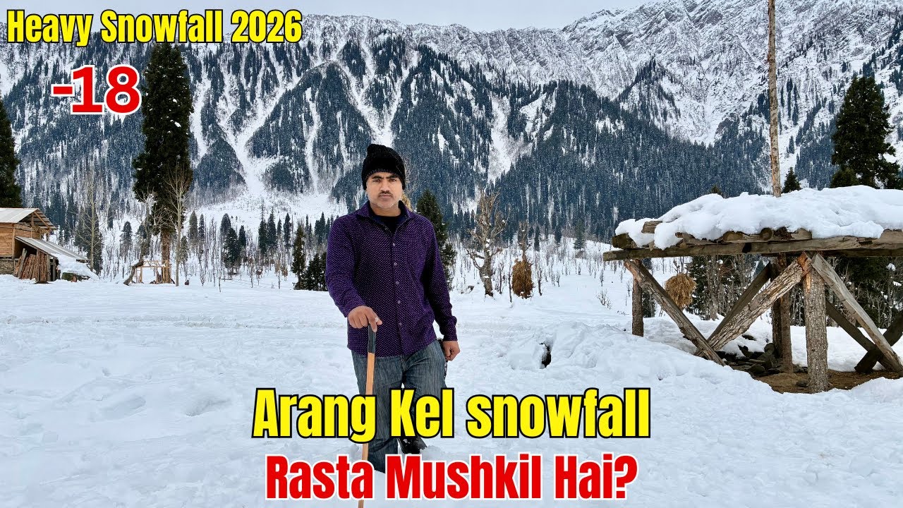 Arang Kel Ka Safar Islamabad Se | Rasta, Snow & Challenges