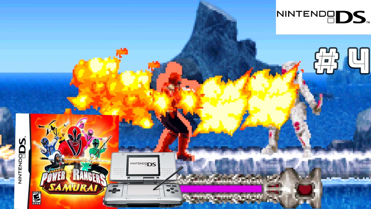 Power Rangers: Samurai (2011) Nintendo DS Gameplay #4 in HD