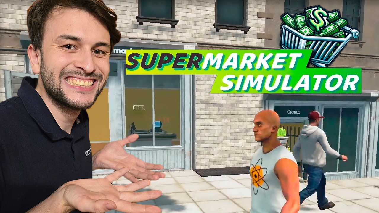 ОТКРЫЛИ ТОЧКУ НА РЫНКЕ | SUPERMARKET SIMULATOR #1