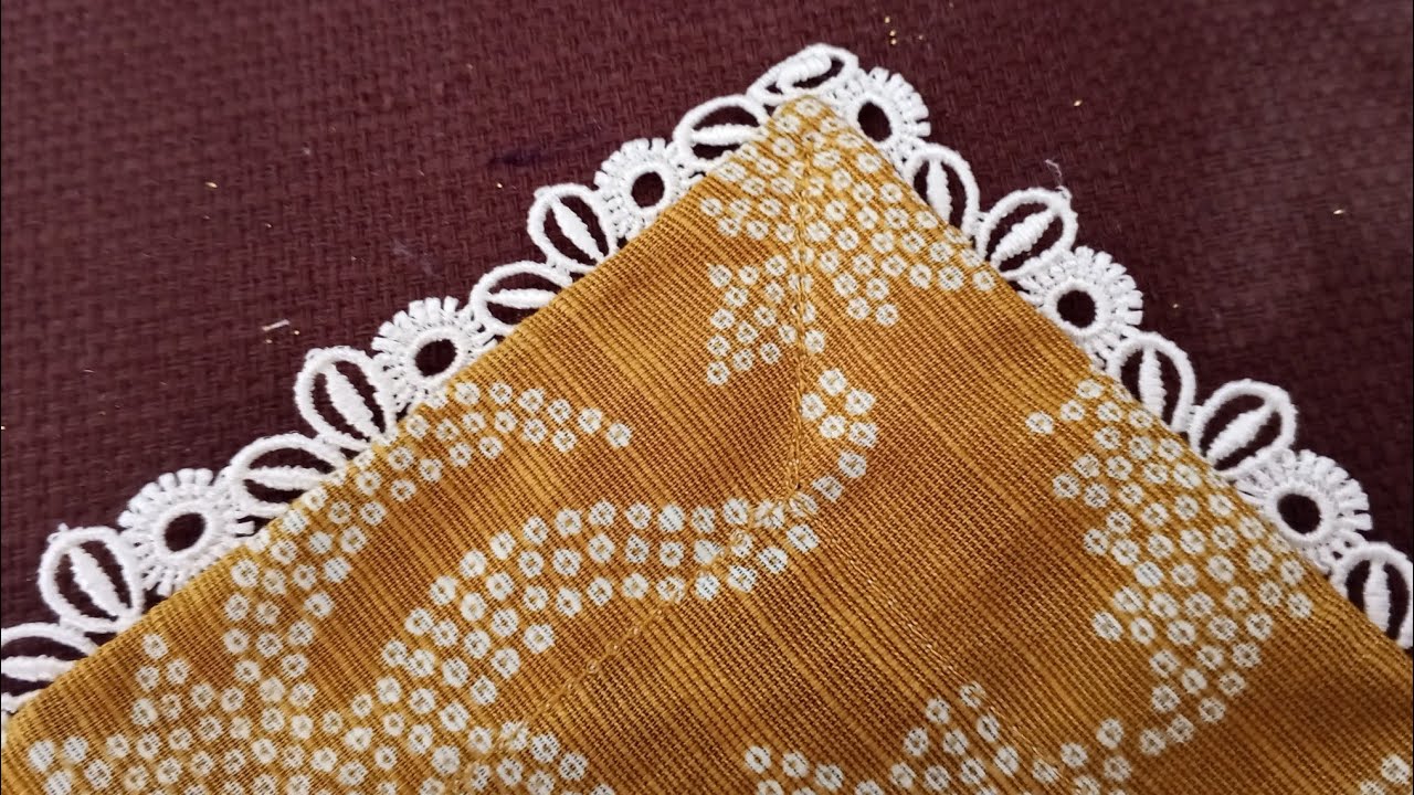 Perfect corner banane ka tarika   lace or palte k Sath lace lagane ka tarika 2026 perfect design 