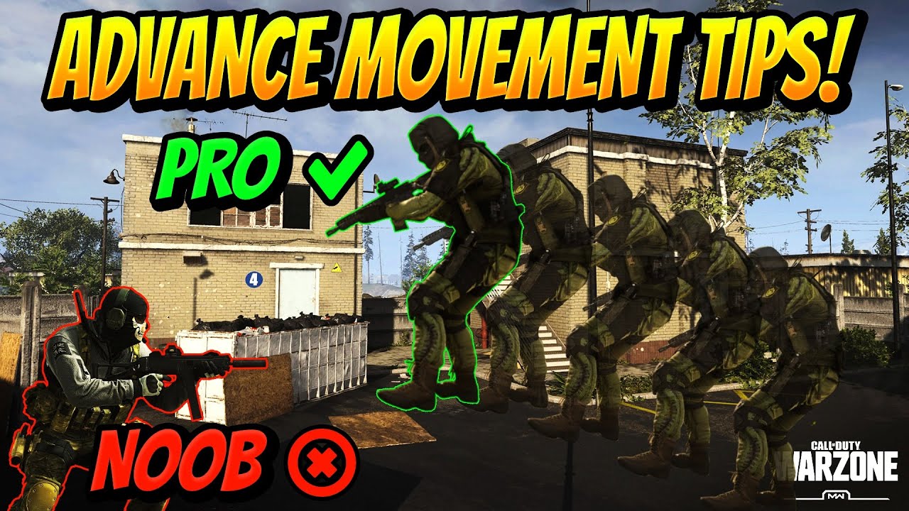 Advance Movement Tips Warzone | (PRO movement Guide warzone)