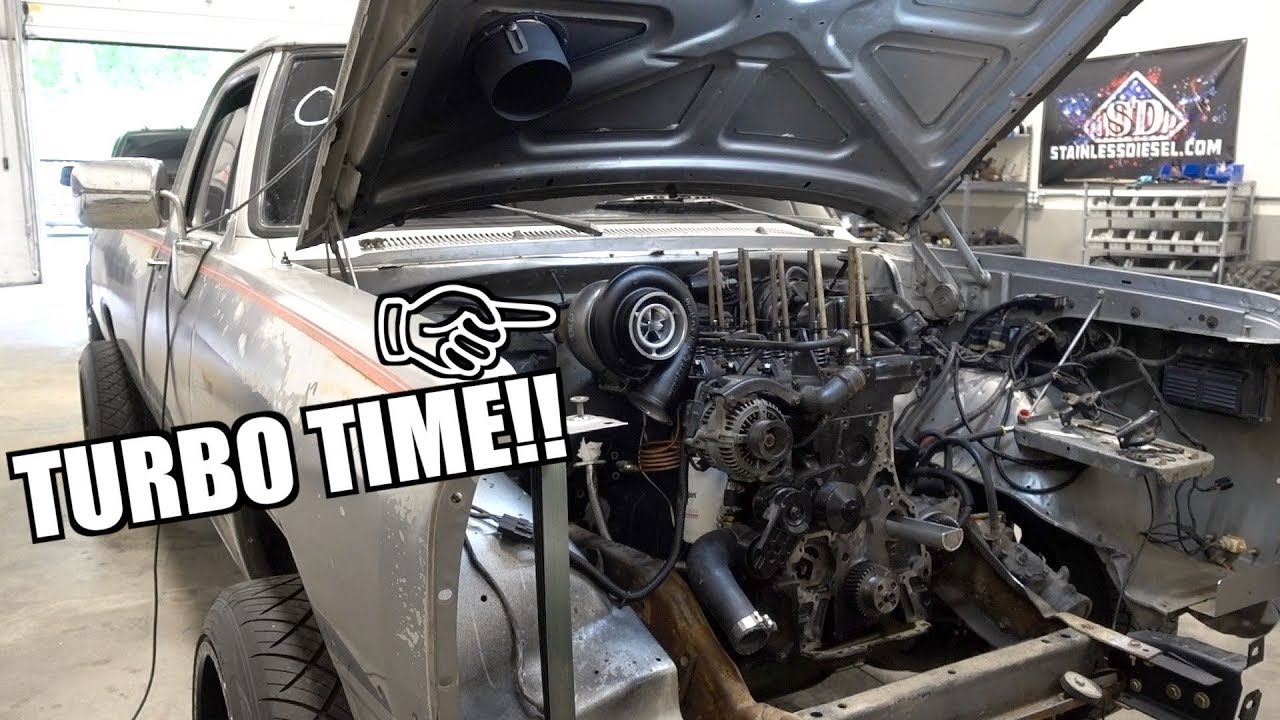 1ST GEN CUMMINS BIG COMPOUND TURBOS!!!