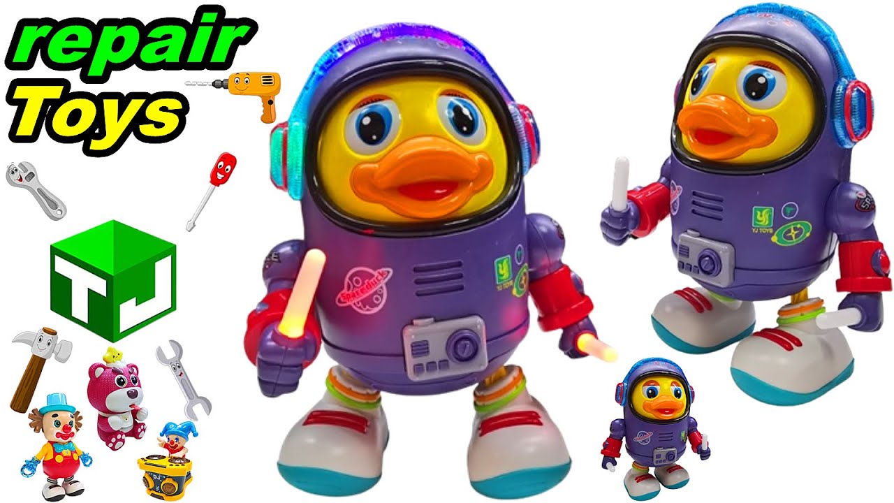 Rare ElectricToy Restoration 【Cute duck astronauts Repair】