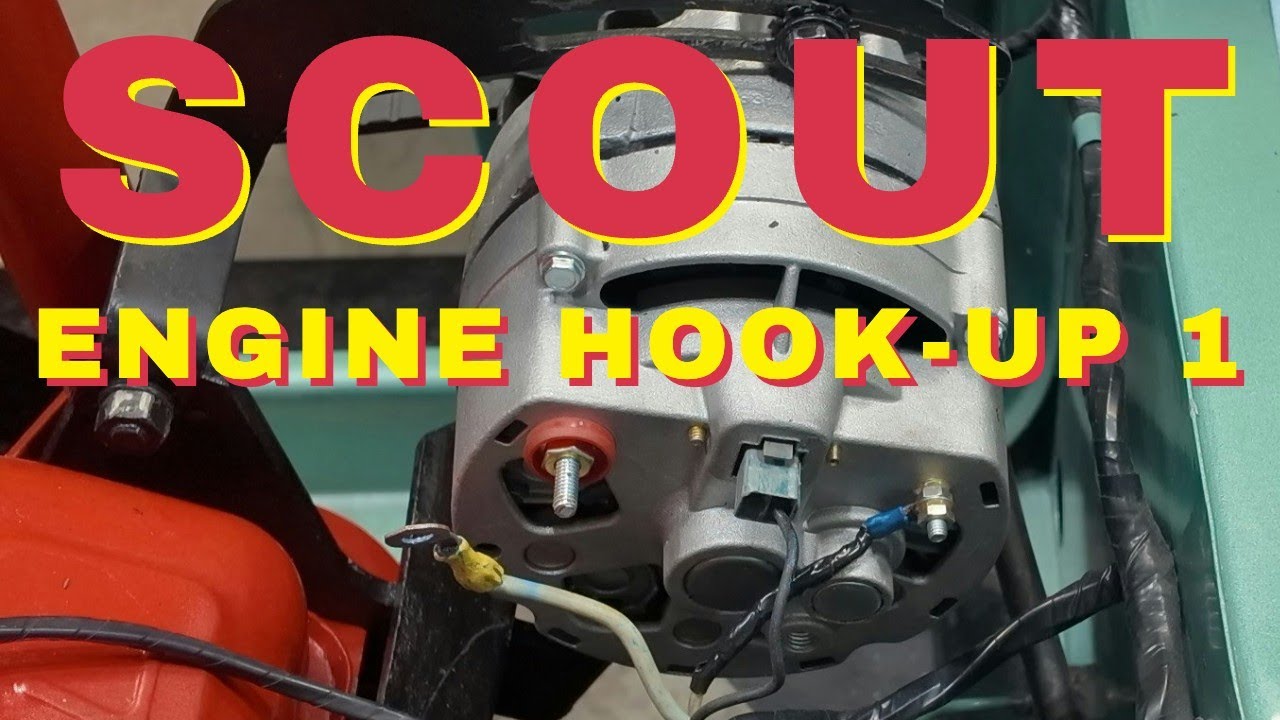 Реставрация Scout Yukon: Подключение двигателя 1. Все подробности!