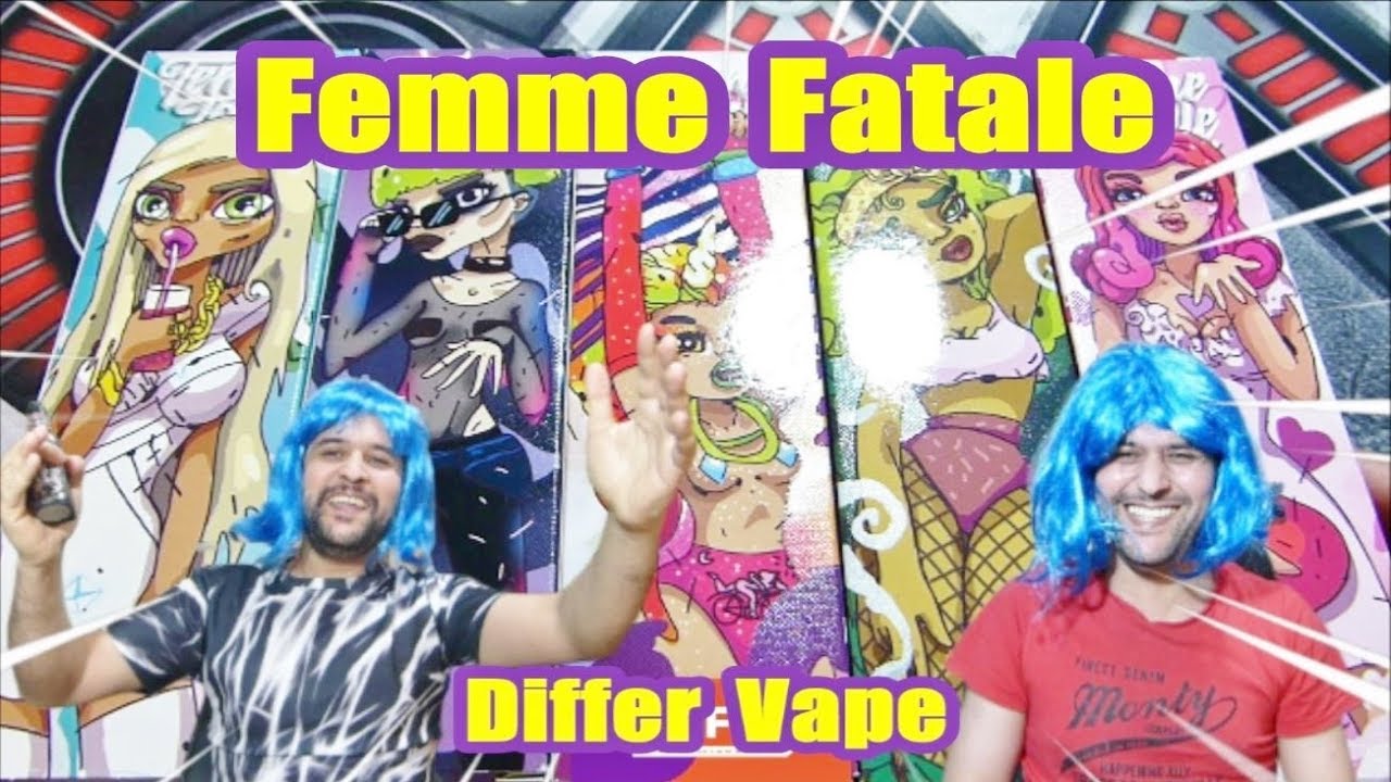Femme Fatale de DifferVape e liquide fruit&eacute;