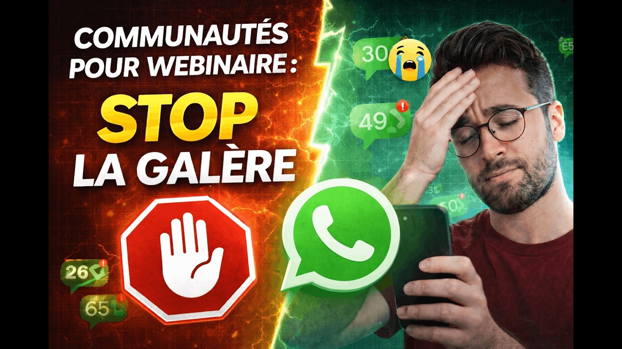Ce que personne ne sait sur les communautés WhatsApp pour webinaire...