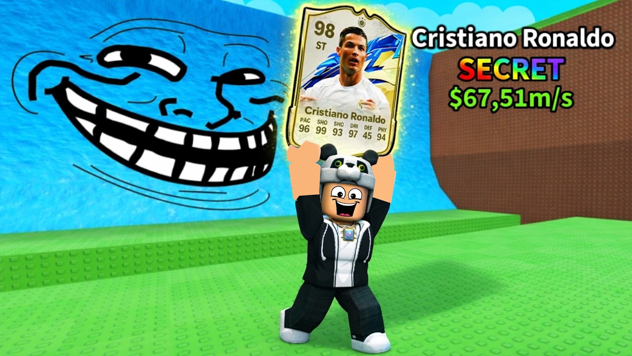 EN İYİ FUTBOLCULARI ALARAK ZENGİN OLDUM! Tsunami Gelmeden Kaç - Roblox