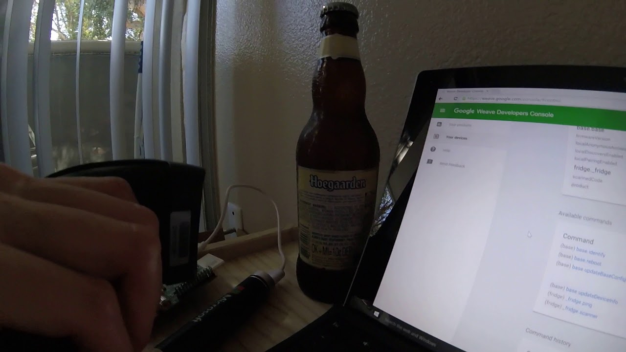 Barcode scanner scanning in food