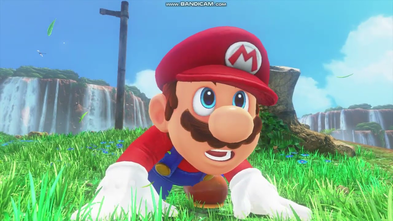 Super Mário Odyssey - enfrentando os boss dos coelhos 