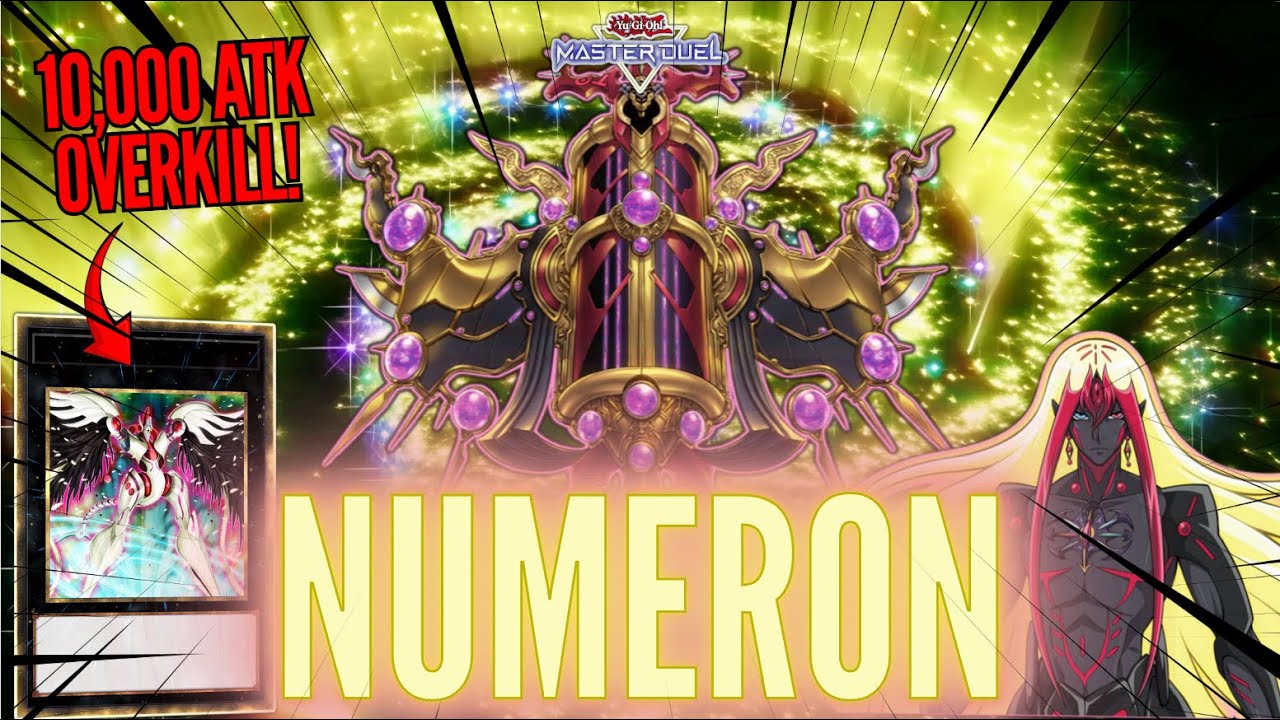 HOW GOOD ARE NUMERONS IN RANKED!? / Yu-Gi-Oh! Master Duel