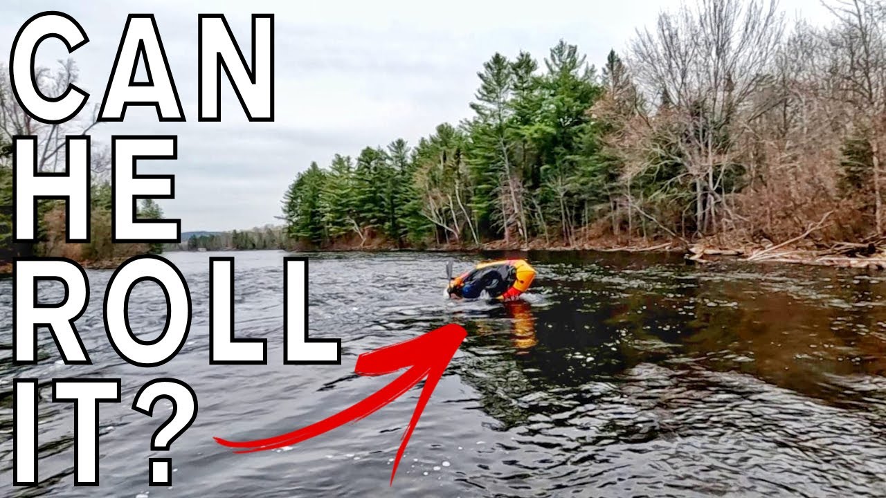 Expert Kayaker ROLLS a PACKRAFT first try, then explains difference between kayak/packraft technique