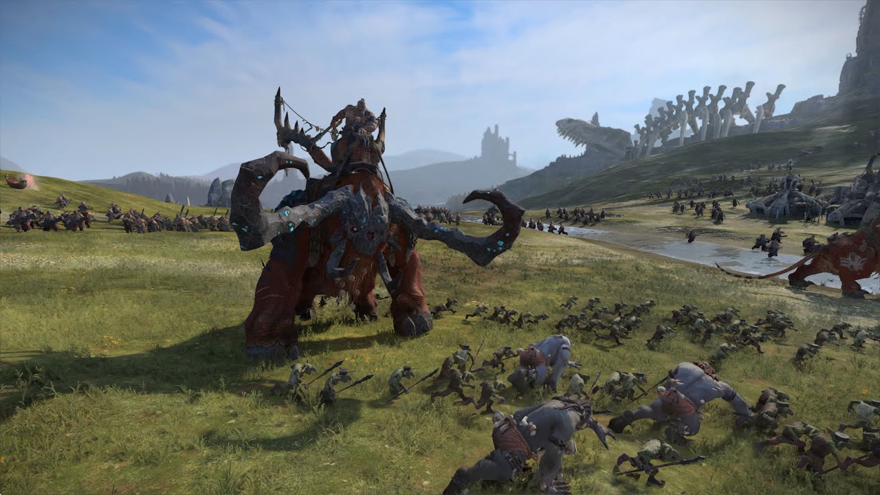 Ogre Kingdoms vs Vampire Counts - 4K Quality - Total War Warhammer 3