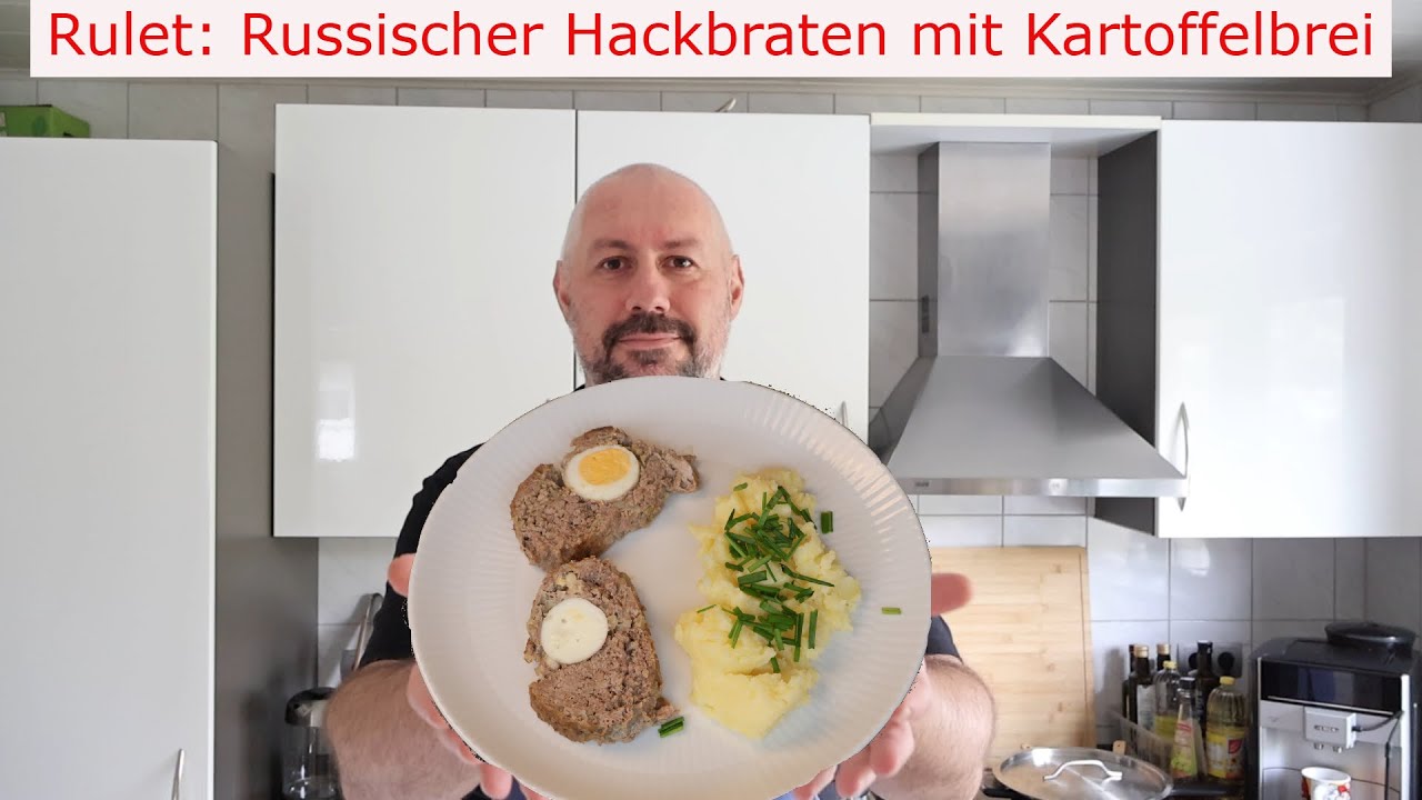 Rulet: Russischer Hackbraten mit Kartoffelbrei