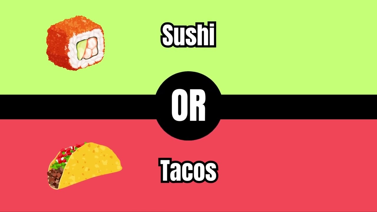 "Would You Rather? - The Ultimate Choice Game!"