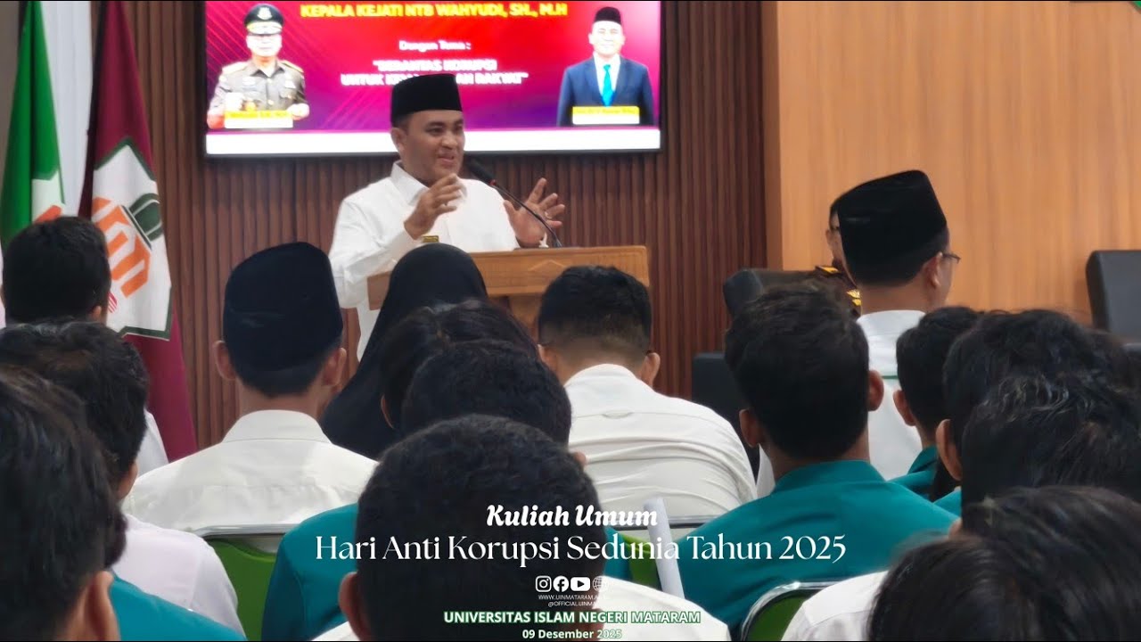 KULIAH UMUM - HARI ANTI KORUPSI SEDUNIA