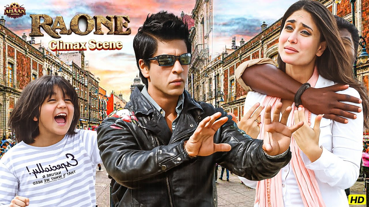 G.One ने करीना कपूर को बिना छुए कैसे बचाया ? Ra.One Bollywood Blockbuster Movie Climax Scene 🔥