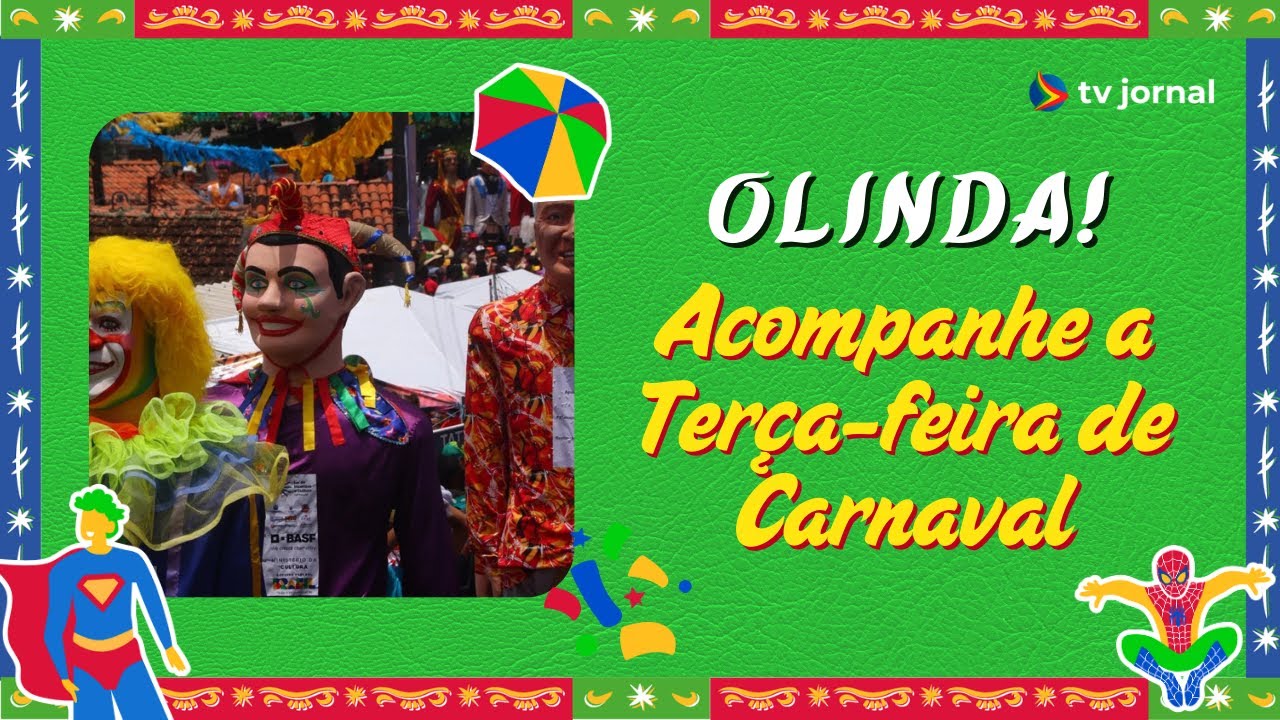 OLINDA: acompanhe a terça-feira de Carnaval da cidade alta - CARNAVAL 2025 | O Melhor Carnaval