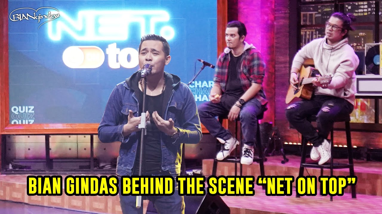 Bian Gindas Net On Top Acara Baru NET TV (Behind The Scene)