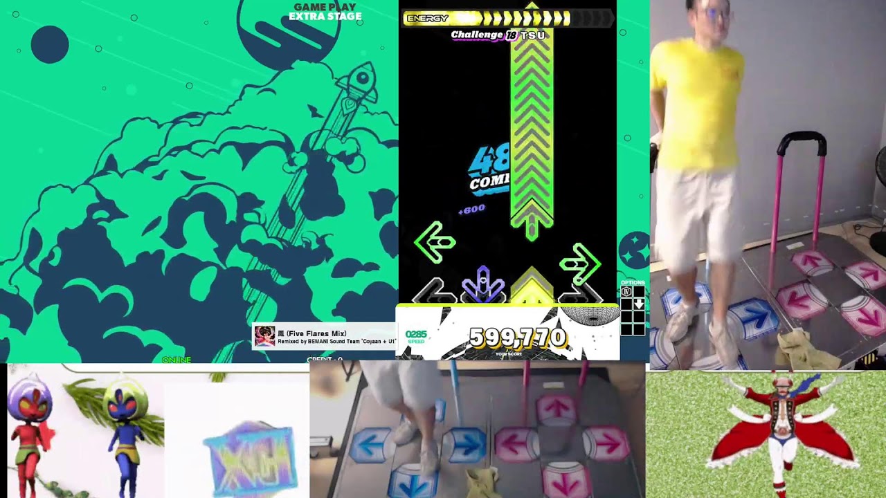 (DDR W) Apparently TSU is here? 聽說tsu會來玩?